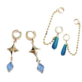 Amazon.co.jp: 青柳 冬弥 耳飾り リング ピアス イヤリング
